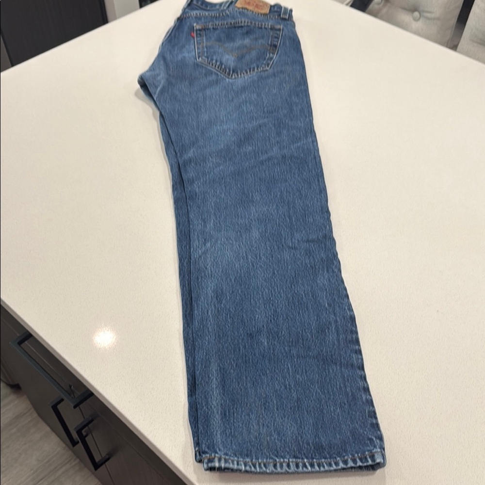 Levi's Blue Straight Jeans Classic Denim